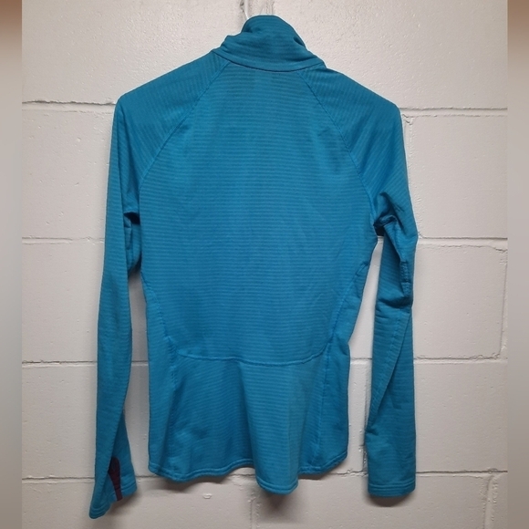 PATAGONIA -Small- Half Zip Pullover Long Sleeve Base Layer Shirt Blue - Picture 5 of 8